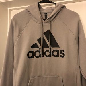 Adidas logo hoodie